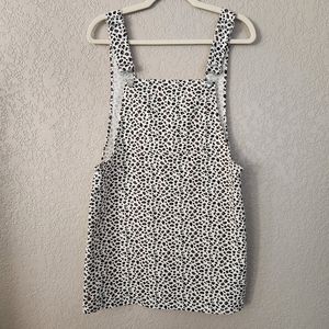 Kendall & Kylie Leopard Overall Dress Size M